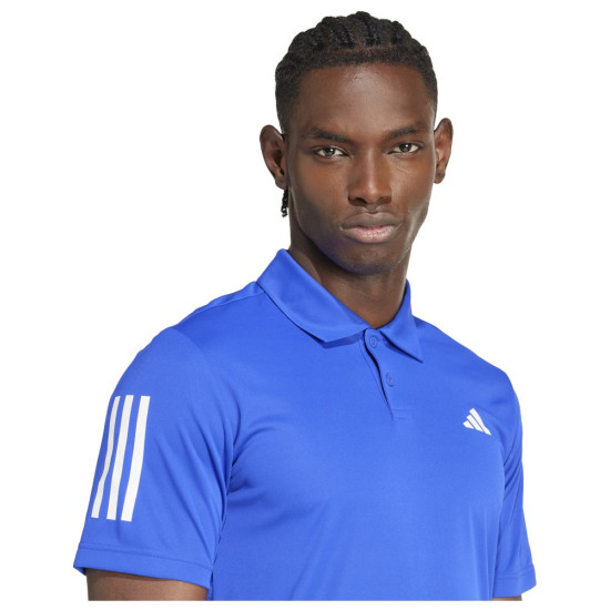 Adidas Ανδρική κοντομάνικη μπλούζα Club 3-Stripes Tennis Polo Shirt